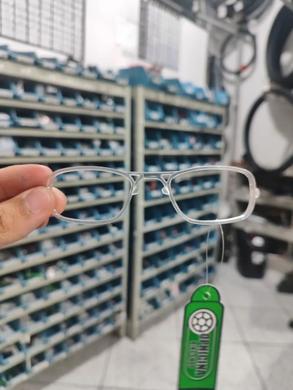 ARMAÇÃO ROCKBROX PARA ADAPTAR LENTE GRAU - Foto 2