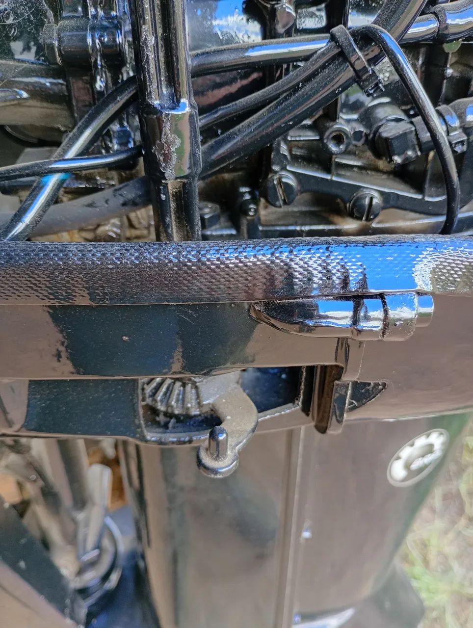 Motor 40 HP d lancha barco d popa Ibiúna sp  - Foto 7