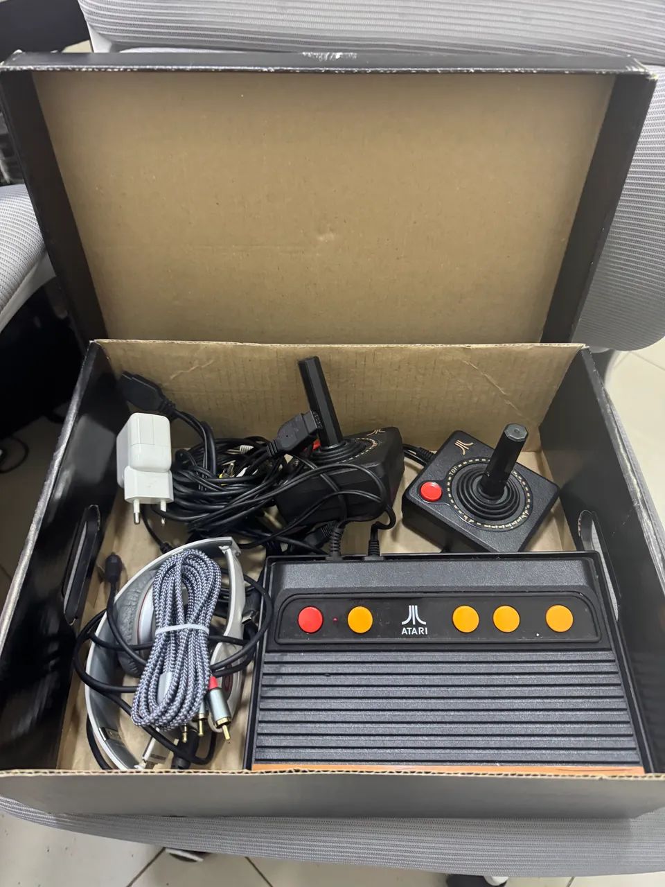Videogame Atari em perfeito estado - Foto 3
