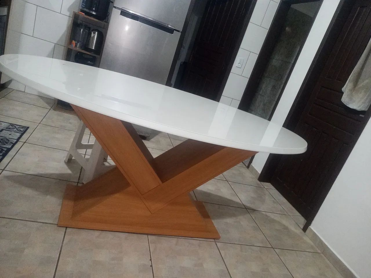 Mesa de vidro temperado 