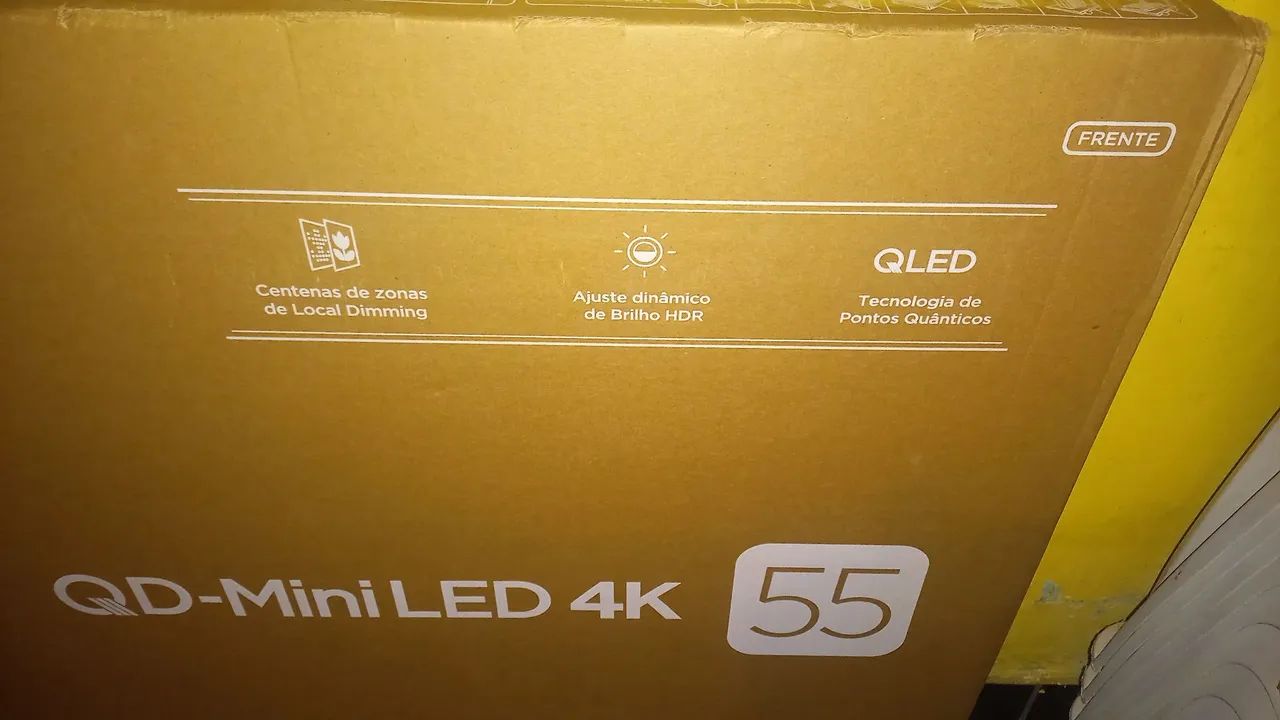 Tv tcl 55 polegadas lacrada nova 2200  - Foto 3