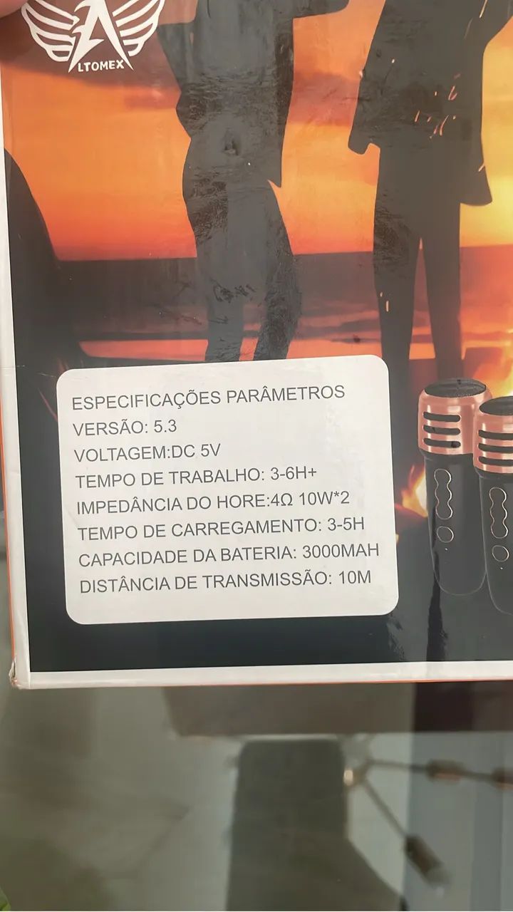 Caixa de som Karaoke - Foto 2