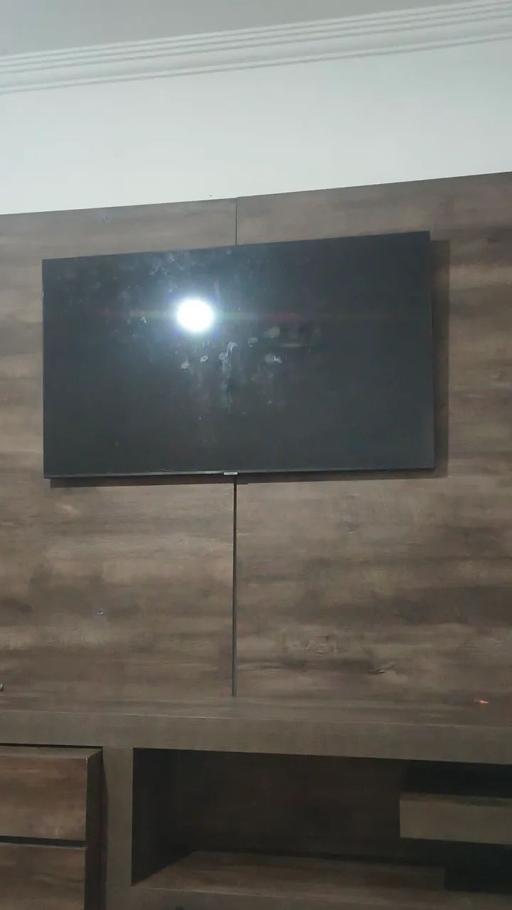 Tv Samsung 58 polegadas tela quebrada