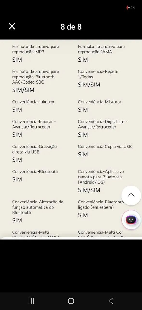 Caixa lg Xboom RNC5  - Foto 4