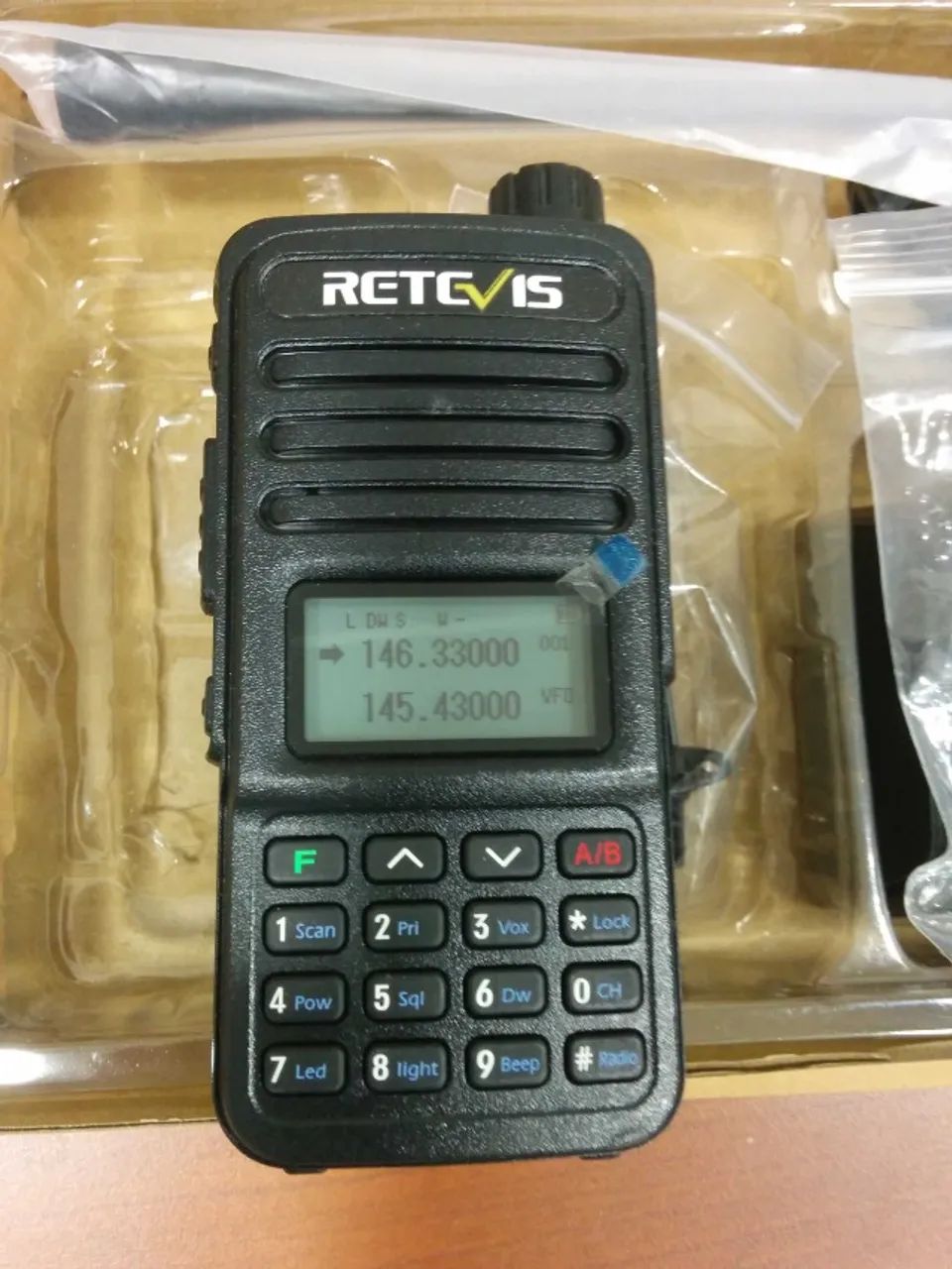 Transceptor HT DualBand VHF/UHF Radtel RT85 na caixa!