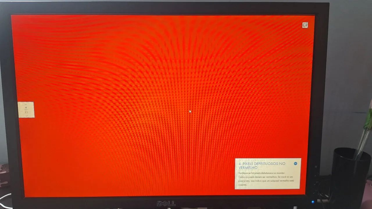 Monitor Dell 22" com base original completa, funcionando perfeitamente - Foto 3