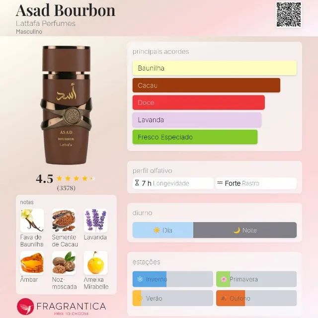 Asad Bourbon - Lattafa Perfumes - Foto 3