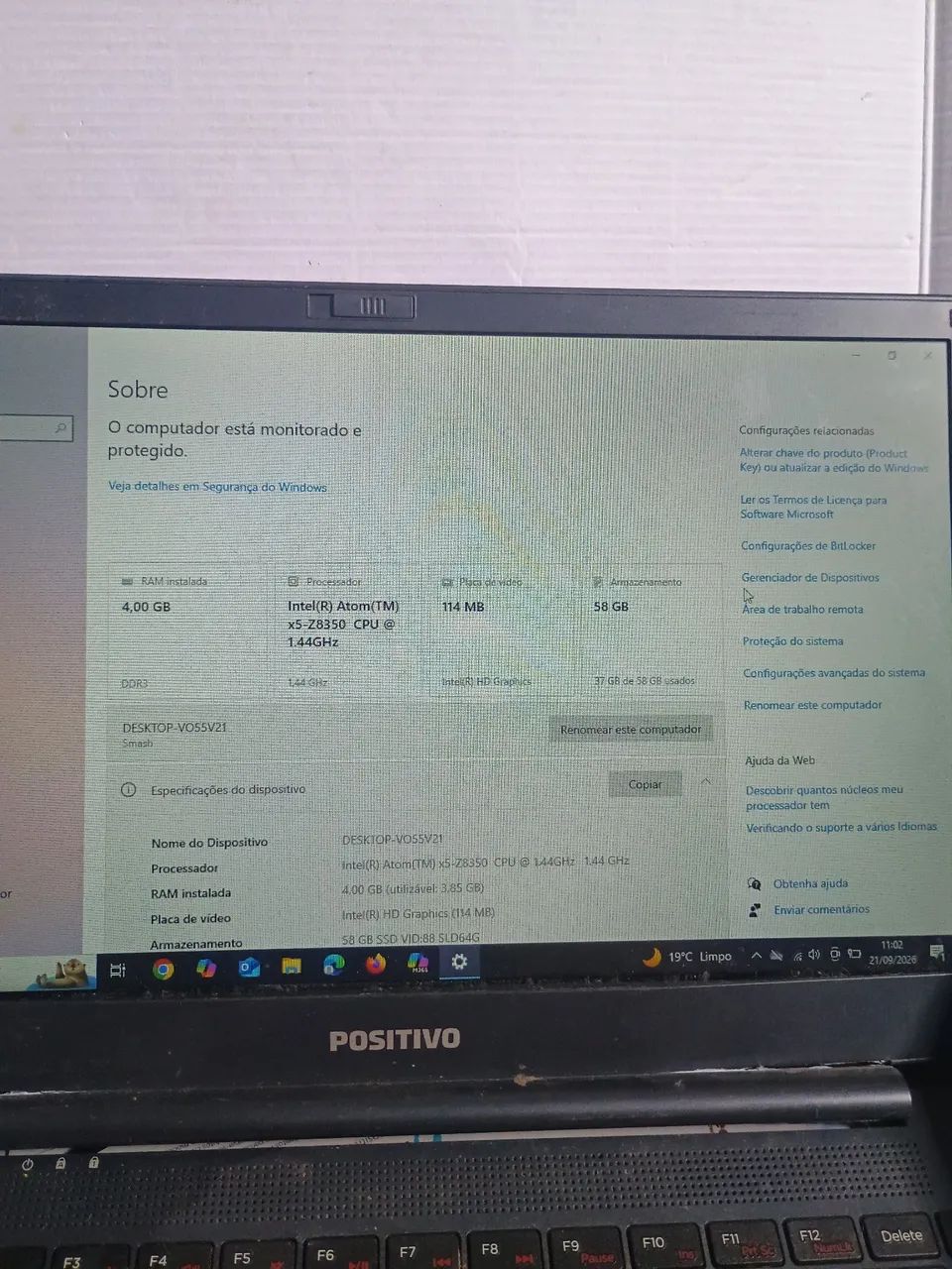 Carcaça de notebook positivo - Foto 3