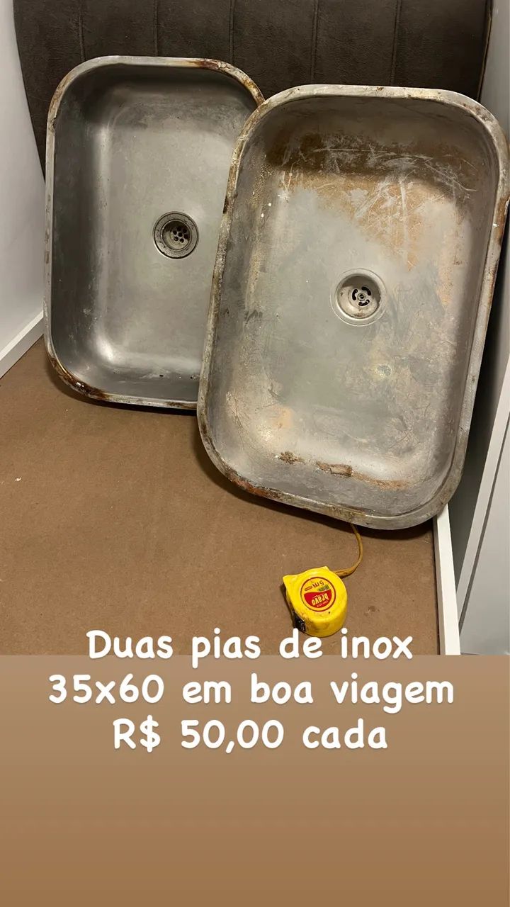 Pias de inox