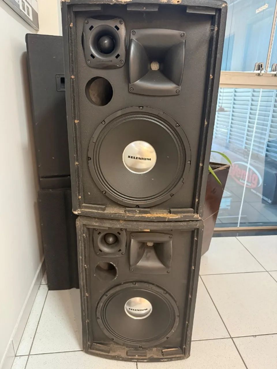 Kit com 4 Caixas de Som Passivas Alto Falante 12 Polegadas - Foto 5