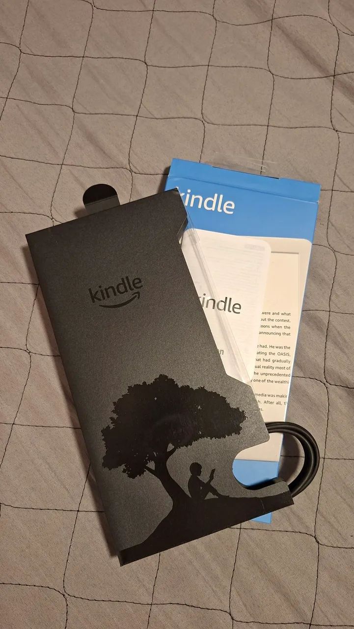 Kindle 10° geração + capa original Amazon em perfeito estado - Foto 6