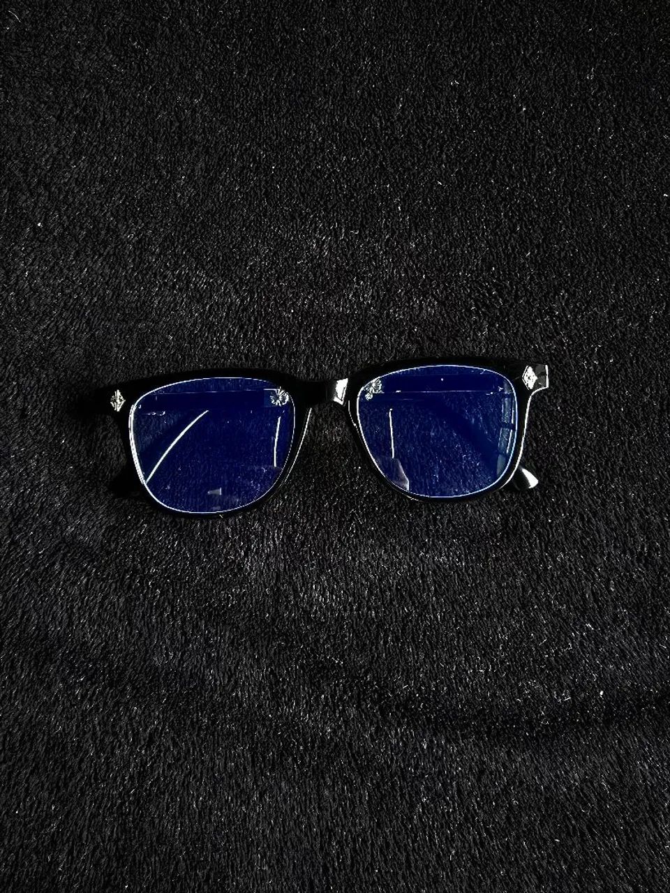 óculos chrome hearts preto