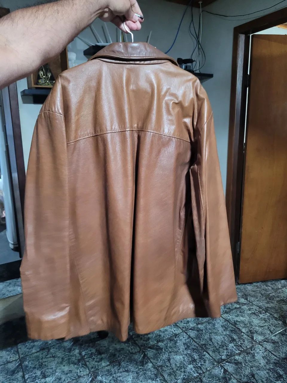 Blazer de couro legítimo - Foto 3