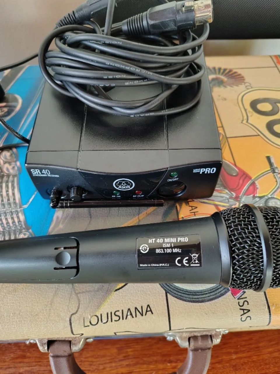 Akg Wms 40 Pro Mini Vocal Set Microfone Sem Fio - NAO TROCO