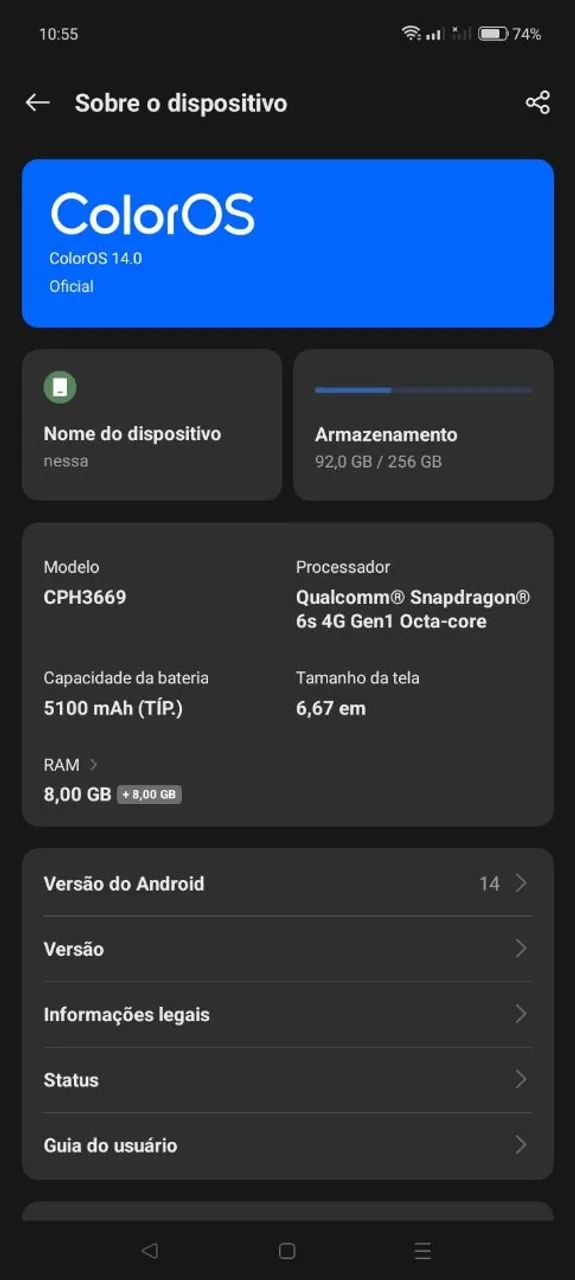 Vendo esse oppo a60  - Foto 2