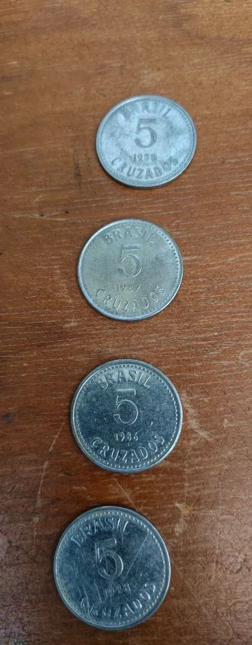 Moedas Antigas Cruzado  - Foto 3