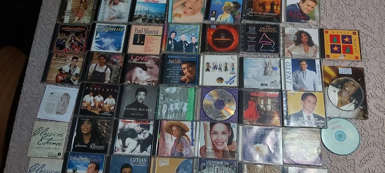 Cds simples, duplos e tríplo