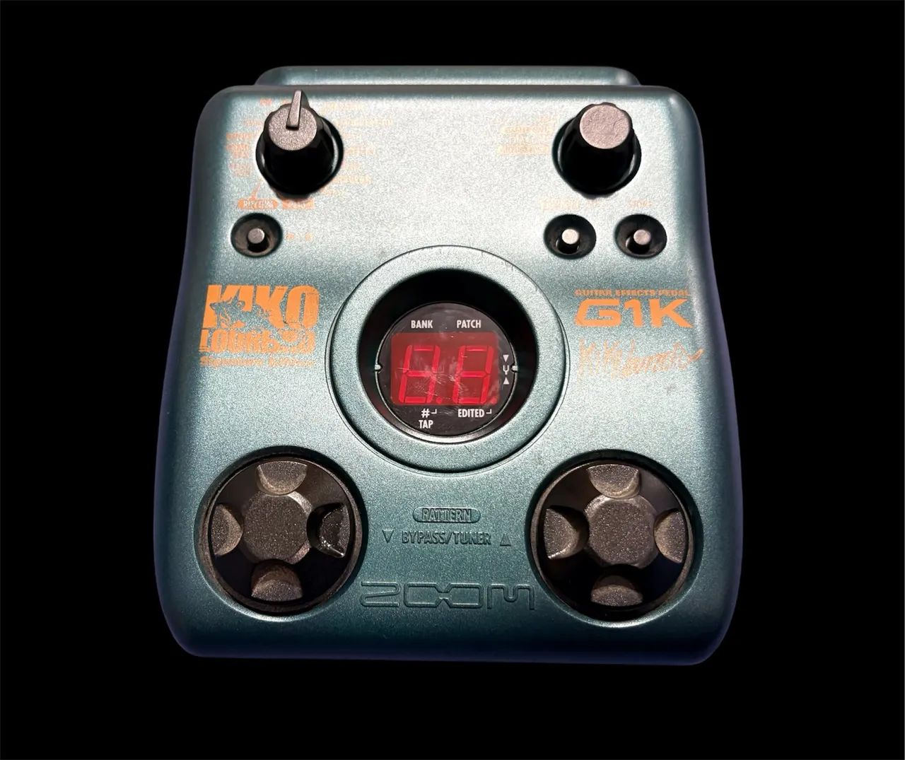 kiki291708オーダーページ Pedaleira Zoom G1K Kiko Loureiro. - Instrumentos musicais - Vila