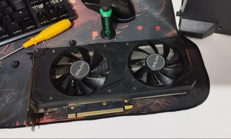 ? RTX GALAX GeForce RTX 3060 12GB GDDR6 - Completa com Caixa! ? - Foto 2