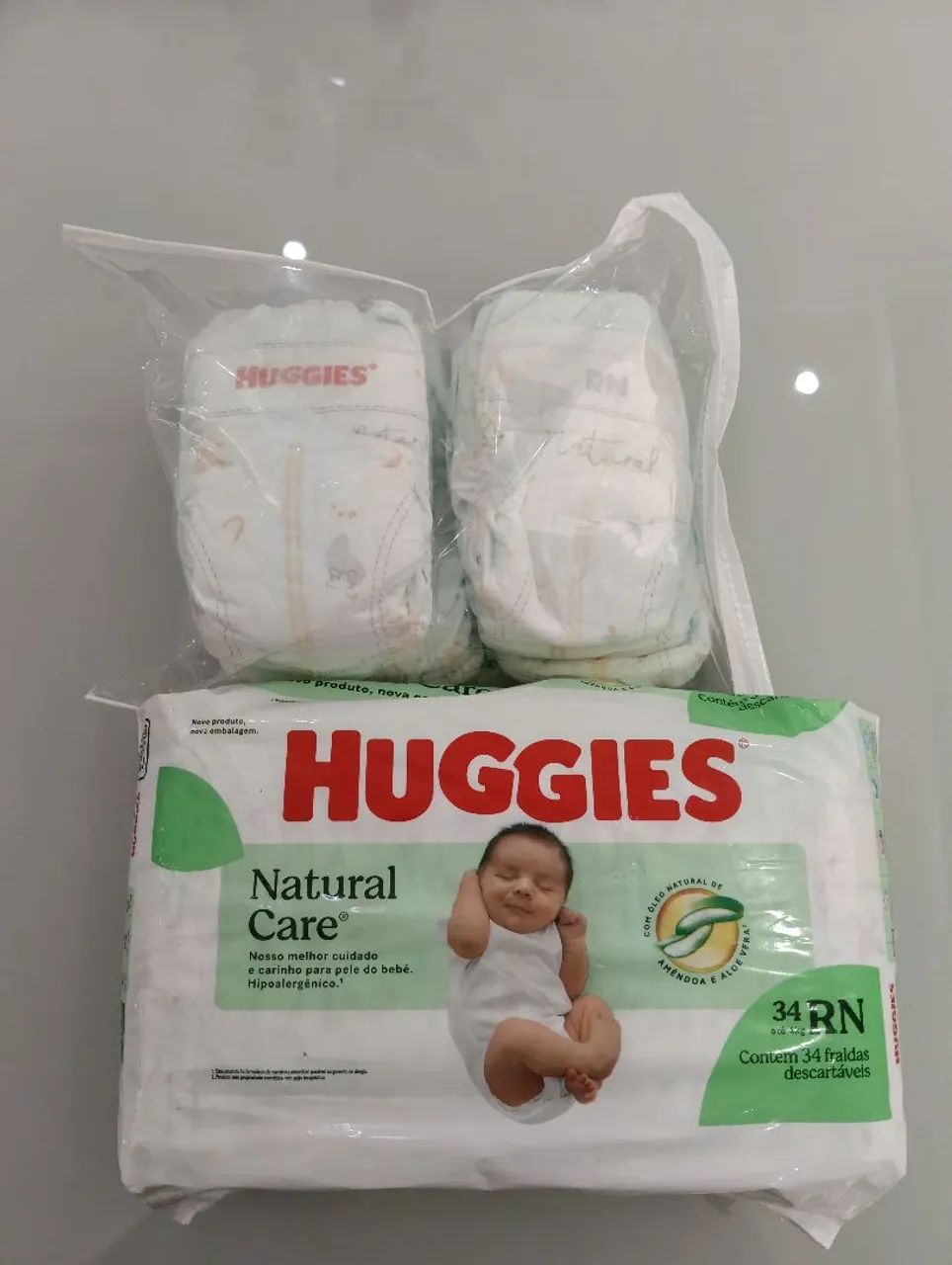  fralda HUGGIES RN