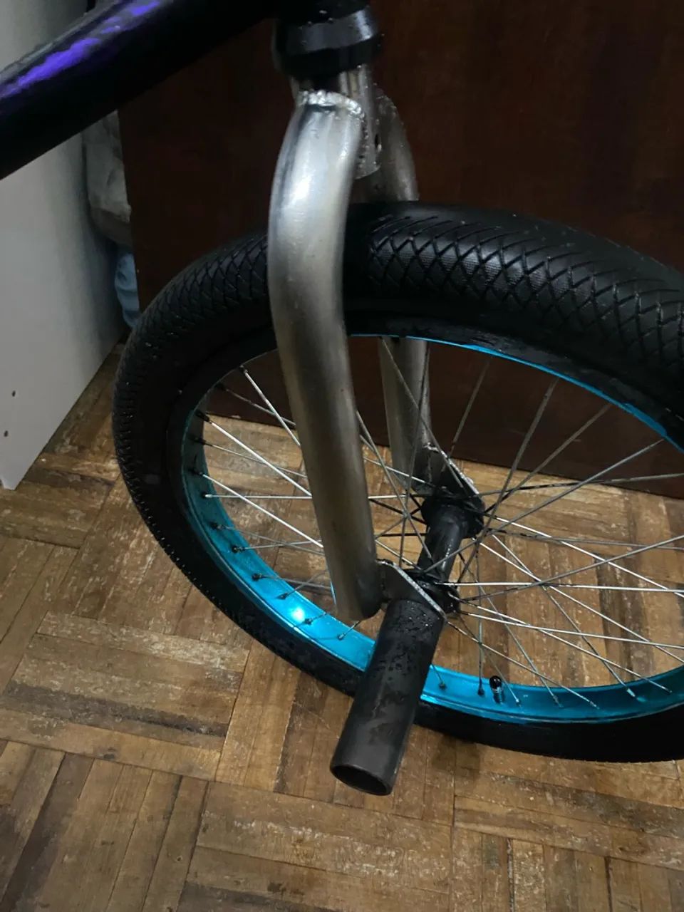 Guidão e garfo bmx