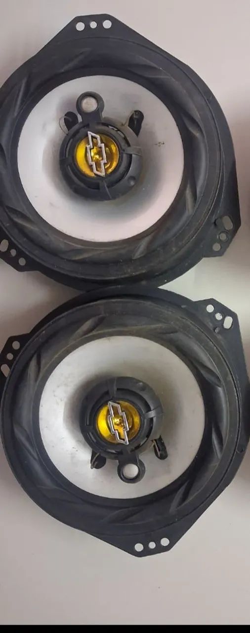 Par de alto falantes 6 polegadas original corsa