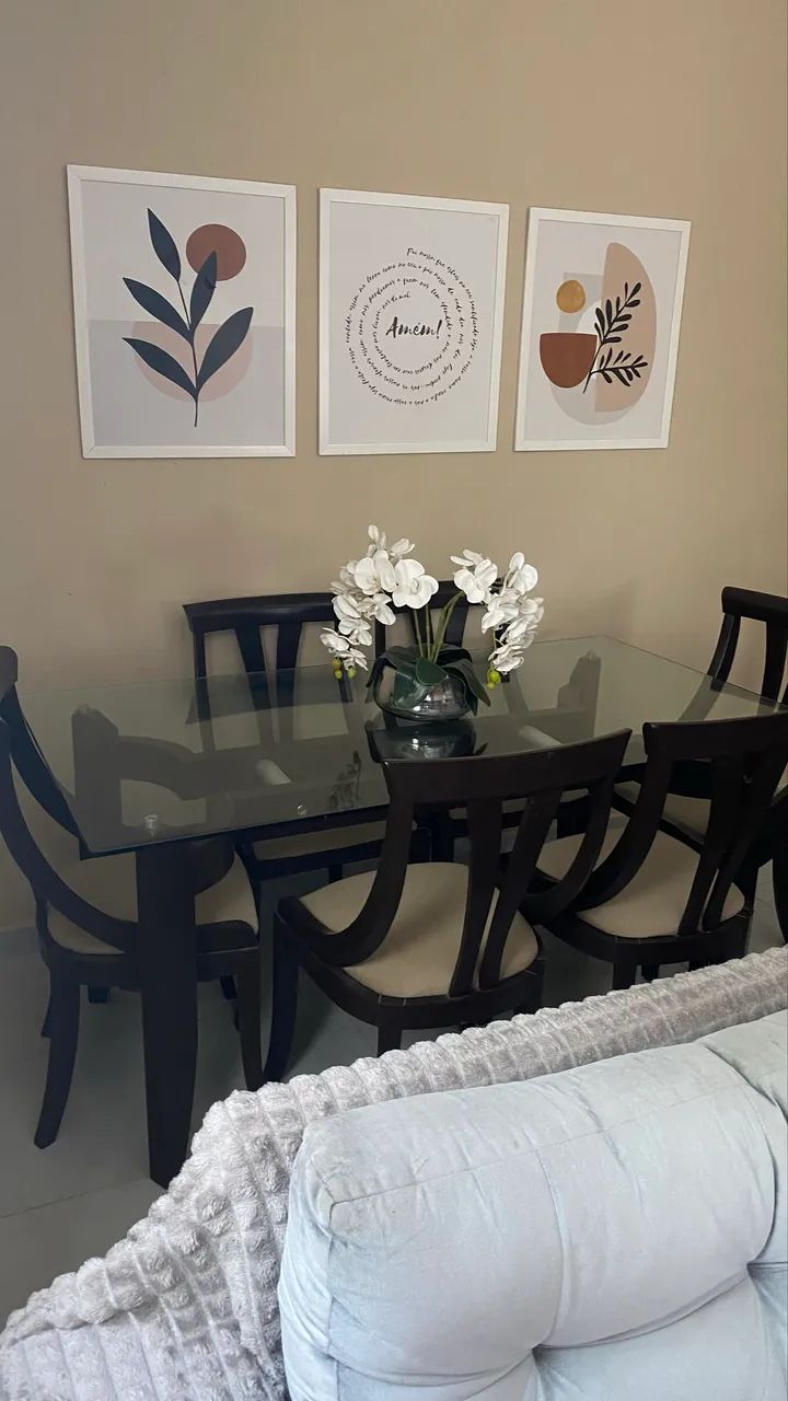 Mesa de jantar com 6 cadeiras - Foto 4