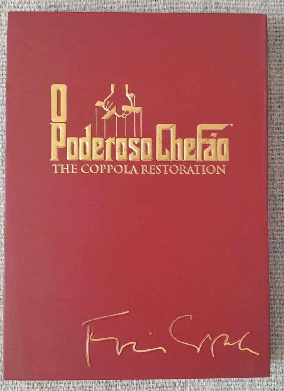 DVD O Poderoso Chefão (Trilogia)