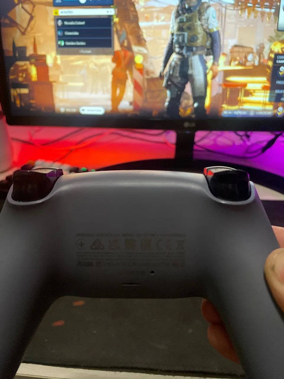Dual Sense Cinza ps5 - Foto 3