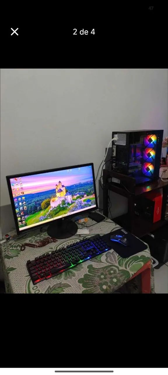 Computador gamer zerado!