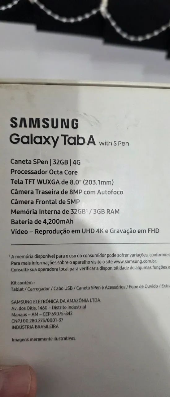 Tablet Samsung galaxy tab a 8 polegadas  - Foto 5