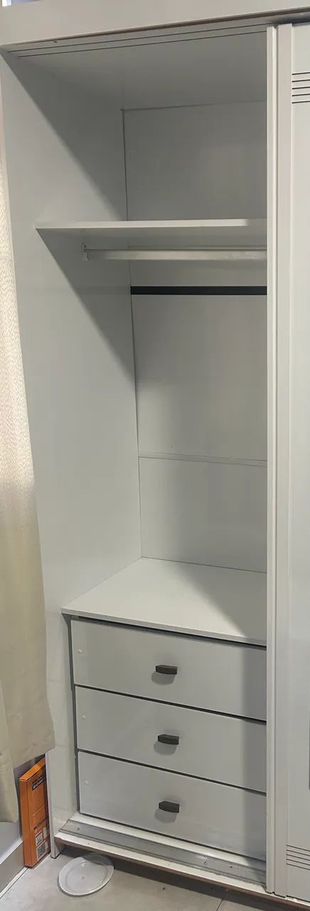 Guarda Roupa Branco - Foto 3