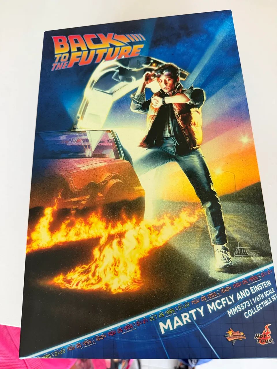 Marty McFly hot toys com o Einstein Dog - Foto 2