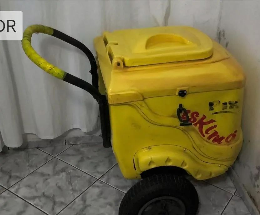 Carrinho 400 litros para picolés  e outros - Foto 3