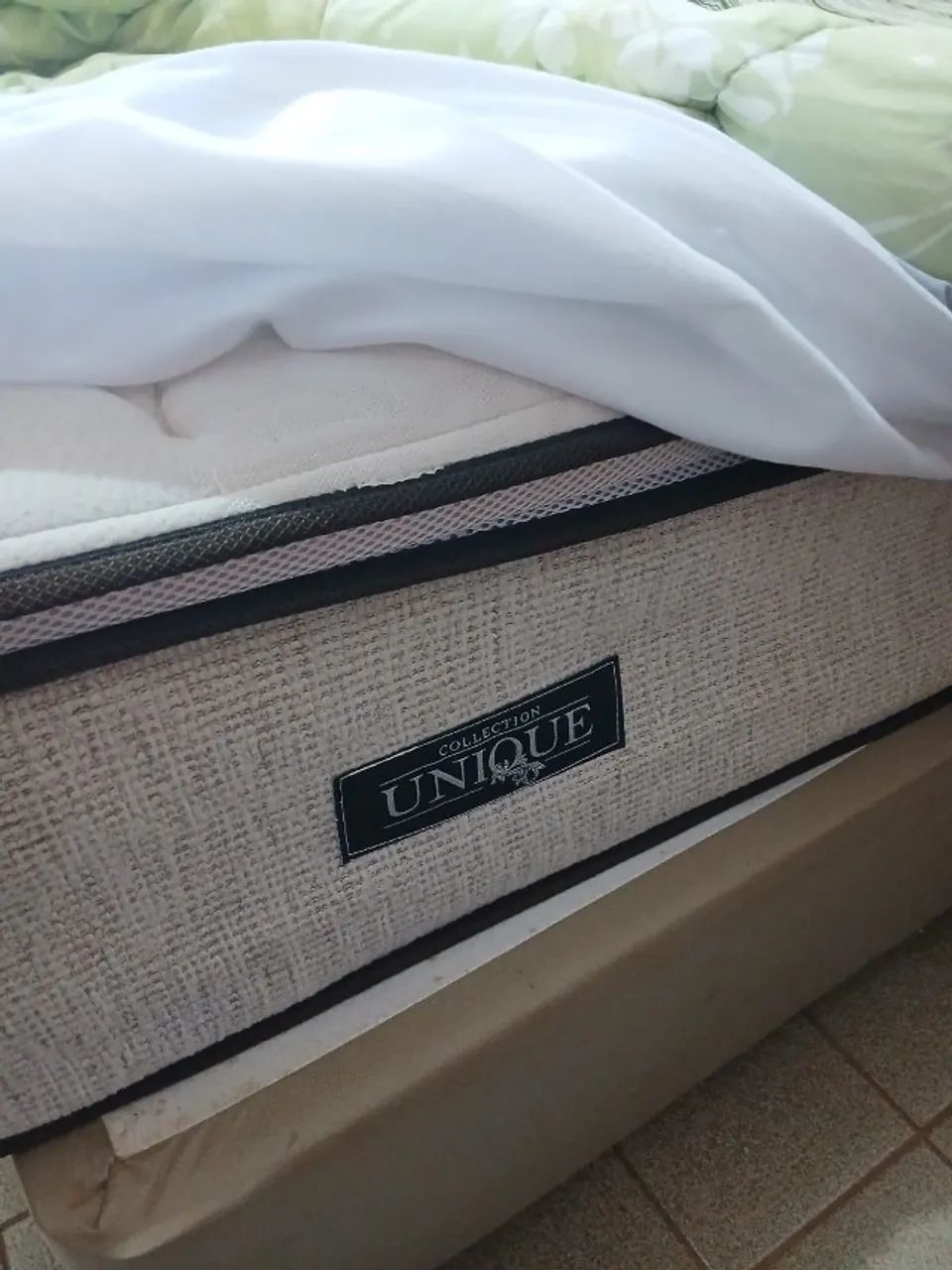 Cama box bipartida + Colchão Opus - Foto 4