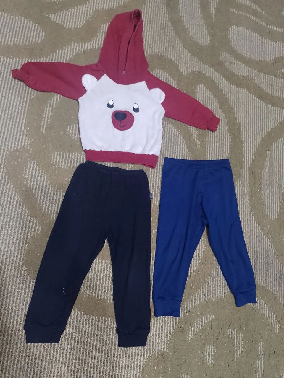 Kit para bebê com 3 peças - tamanho M