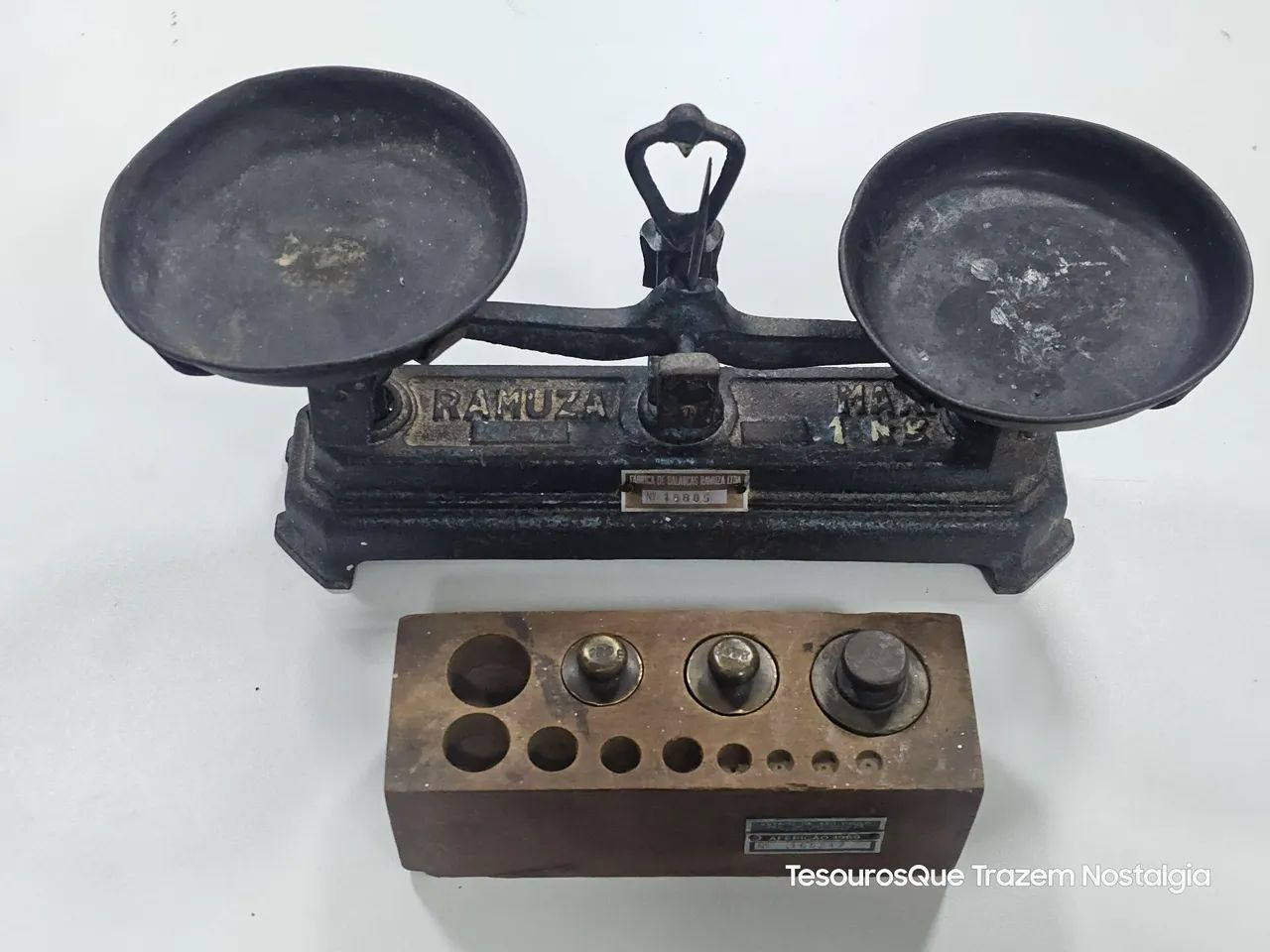 Antiga Balança Ramuza 1Kg