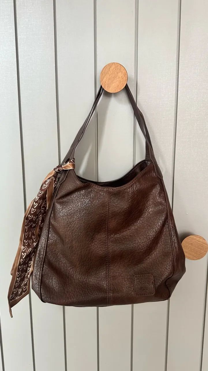Bolsa marrom  - Foto 3