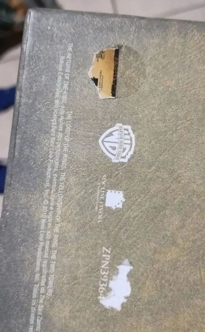 BOX DVDs Trilogia Senhor dos Anéis Edição Especial Estendida Rara de Colecionador - Foto 4