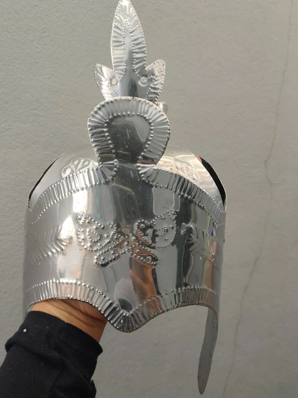 Capacete de cavaleiro 