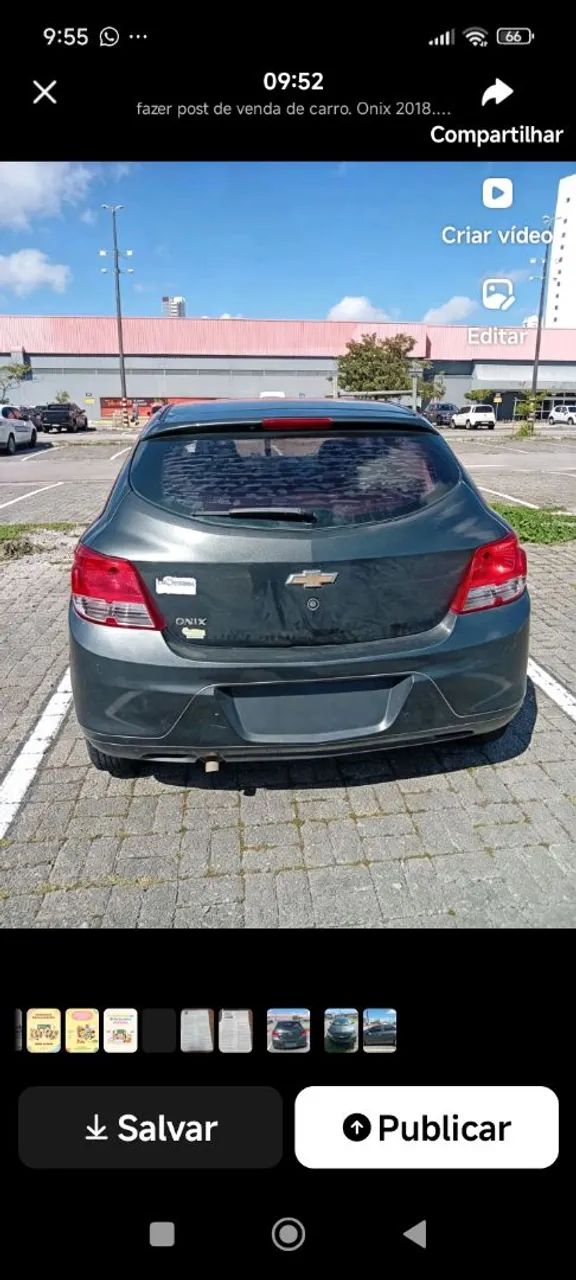 Chevrolet Onix ONIX HATCH Joy 1.0 8V Flex 5p Mec. 2018