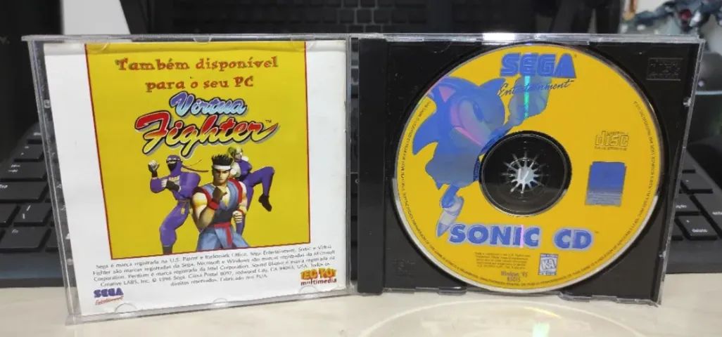 Sonic CD Tectoy original PC Windows - Foto 4