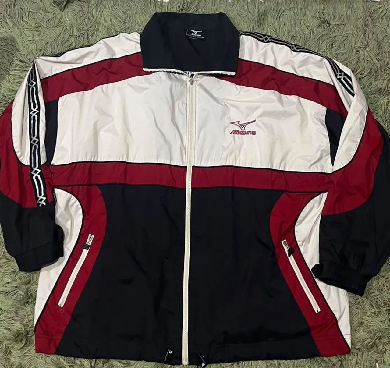 Agasalho Mizuno Vintage Completo Tamanho: GG  - Foto 3