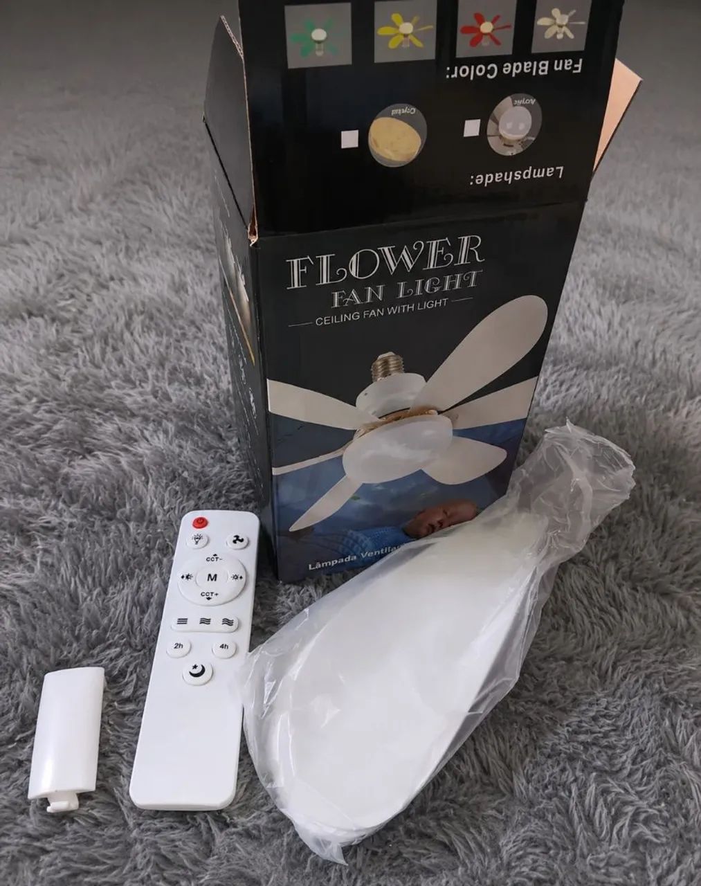 Lampada ventilador potência 60w