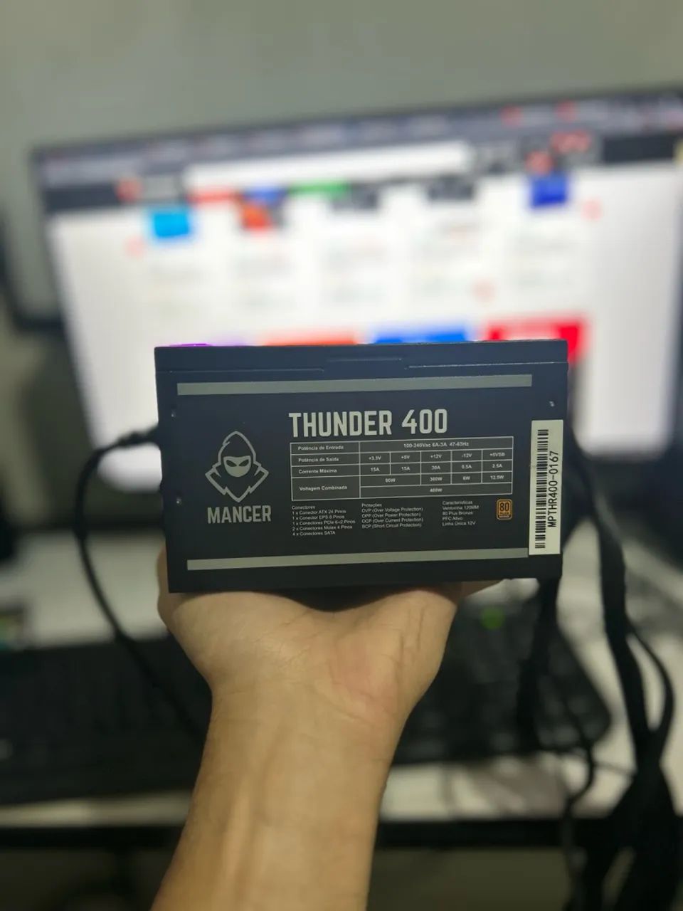 Fonte Thunder 400w