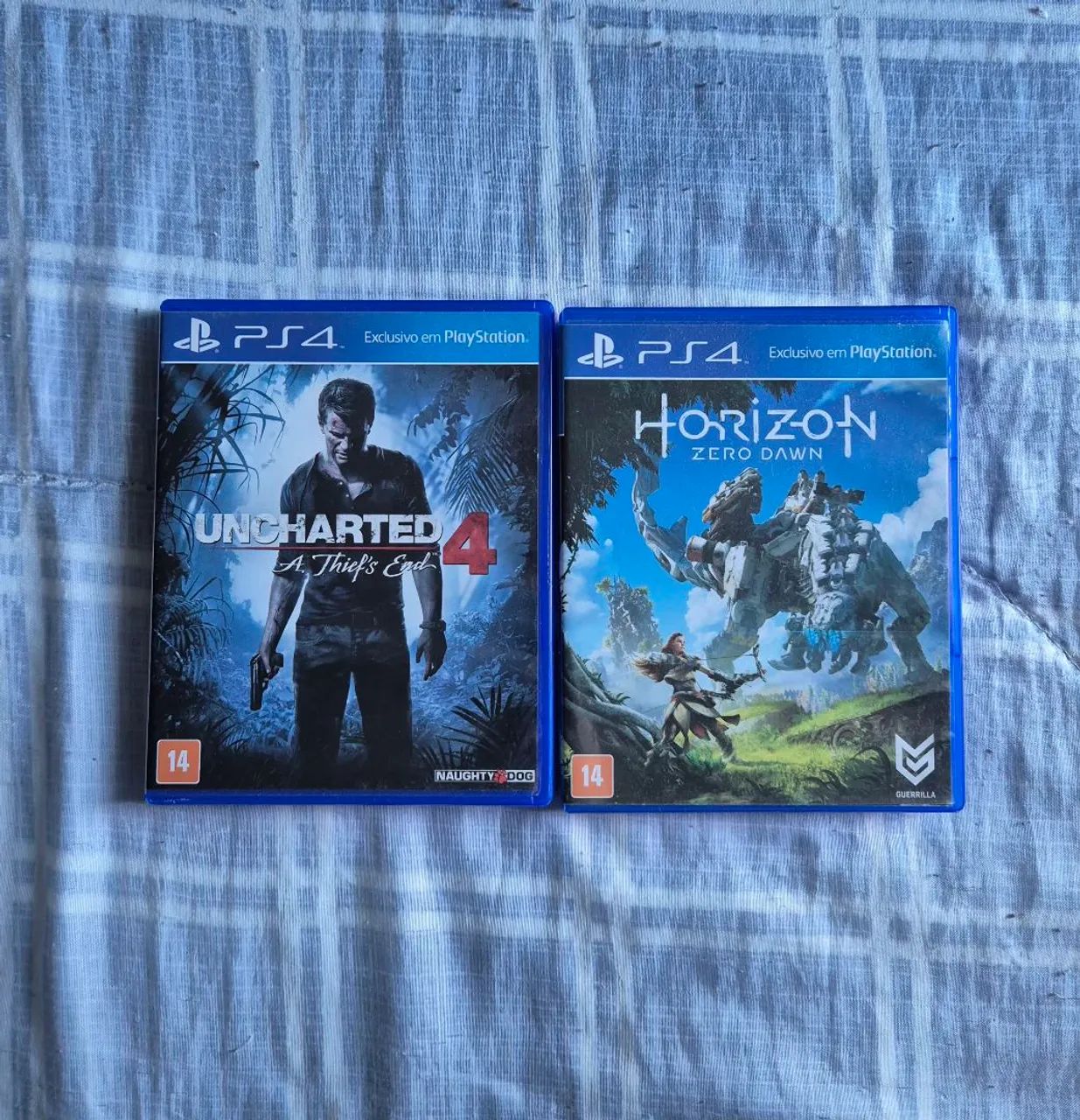 Uncharted 4 e horizon zero down