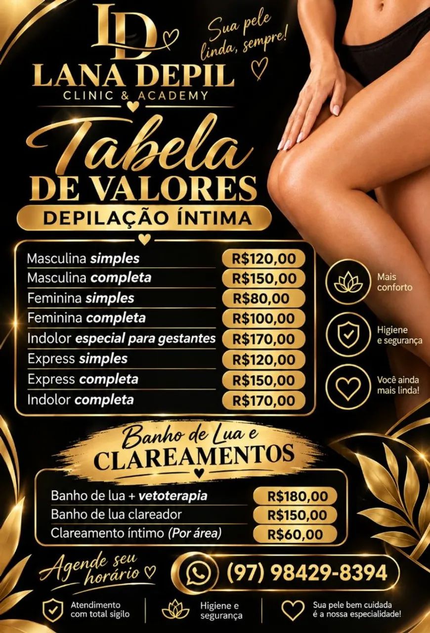 Atendemos homens e mulheres 