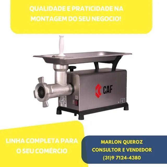 Moedor de Carne Boca 22 Caf para Açougue
