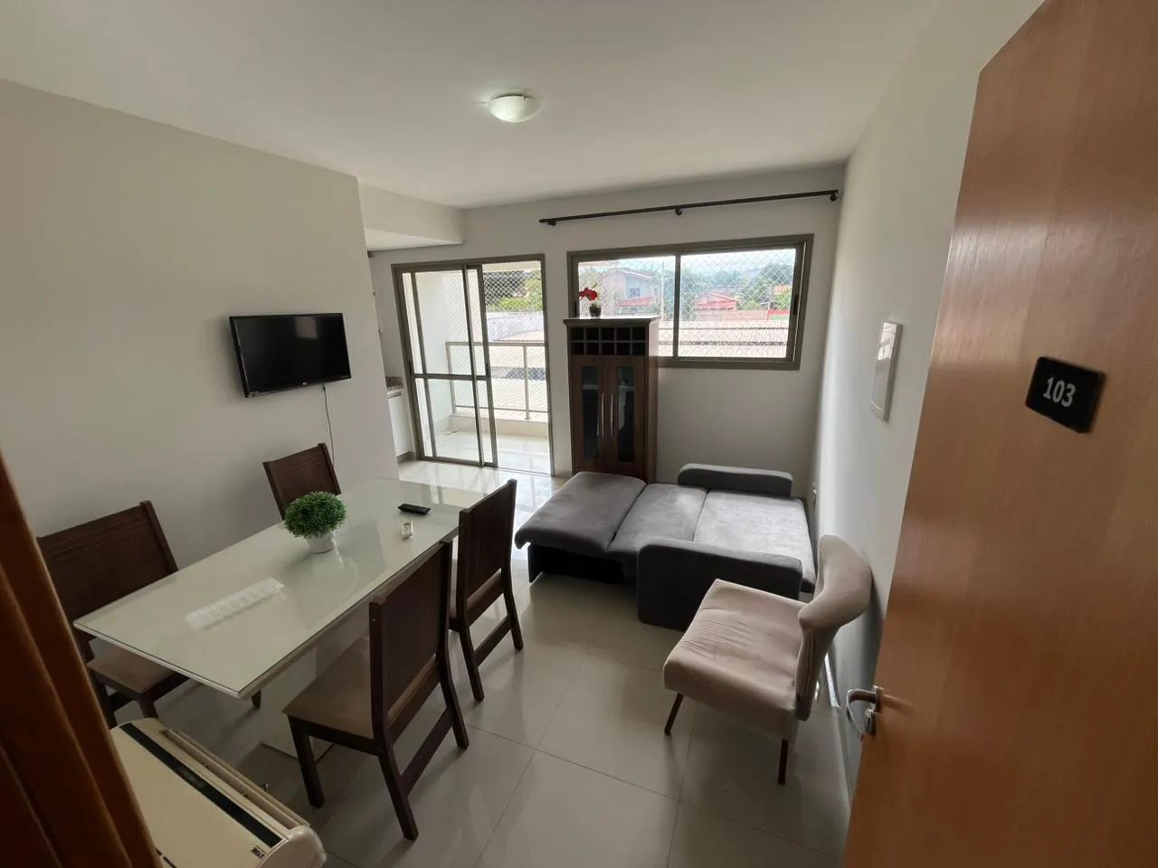 Flat Mobiliado para Locação no Ed. Executive Residence