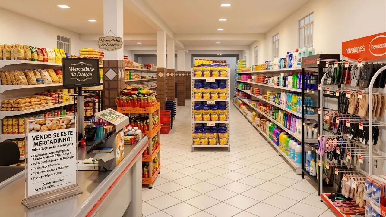 Vende-se Mercadinho - Itaporanga D'Ajuda - Ótimo Faturamento
